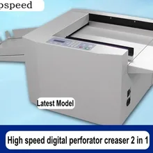 Professional Digital Paper Creaser and Perforator Creasing and Perforating Machine Book Spine Making