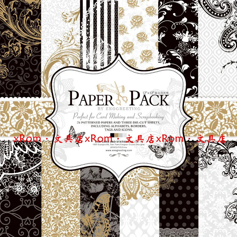 12inch 24sheets ENO Greeting Valentine Scrapbook Paper Pad VINTAGE Luxury Flowers Background Paper Craft Cardstock
12inch 24sheets ENO Greeting Valentine Scrapbook Paper Pad VINTAGE Luxury Flowers Background Paper Craft Cardstock