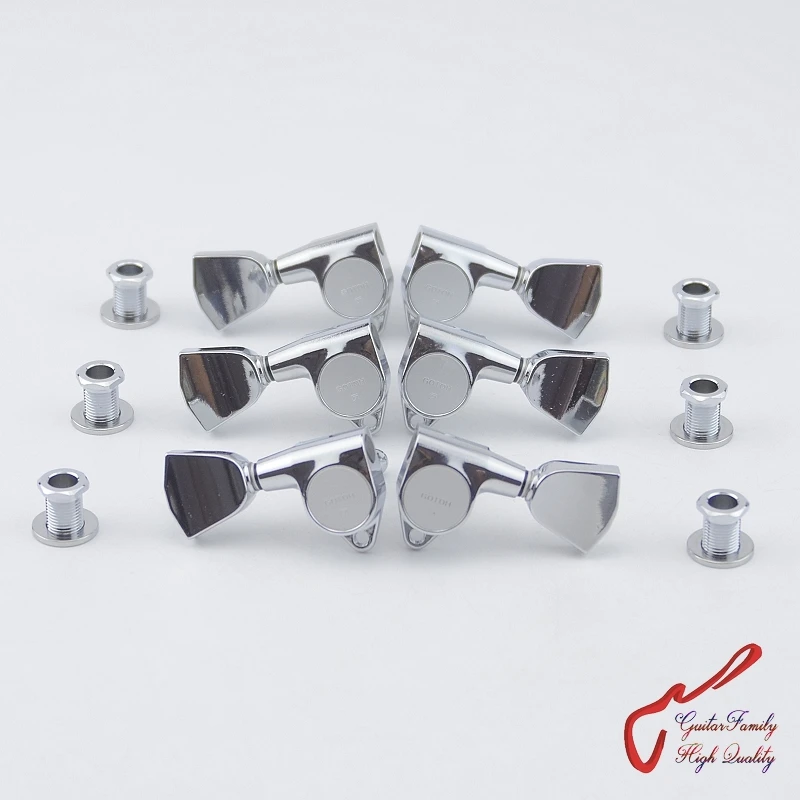 Original Genuine L3+R3 GOTOH SG301-04 Guitar Machine Heads Tuners ( Chrome ) MADE IN JAPAN
Original Genuine L3+R3 GOTOH SG301-04 Guitar Machine Heads Tuners ( Chrome ) MADE IN JAPAN
