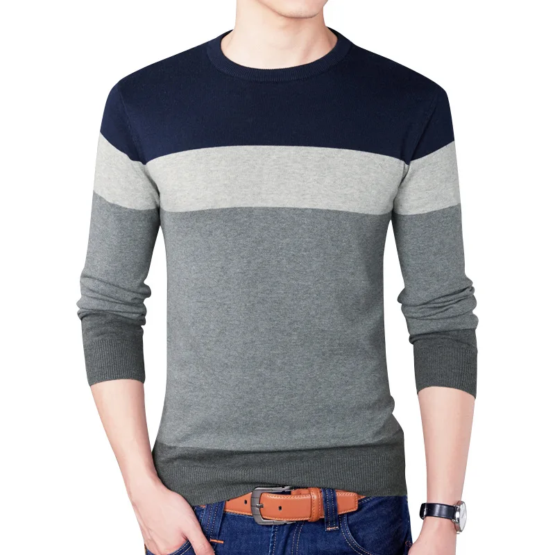 New Autumn Brand Mens Casual Sweater Fashion O-Neck Striped Slim Fit Knitting Men Sweaters Pullovers M-4XL AF15108
New Autumn Brand Mens Casual Sweater Fashion O-Neck Striped Slim Fit Knitting Men Sweaters Pullovers M-4XL AF15108