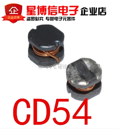 100PCS/lot SMD power inductors CD54 2.2UH 3.3UH 4.7UH 6.8UH 10UH 22UH 33UH 47UH 68UH 100UH 150UH 220UH 470UH 5.8*5*4.5MM
100PCS/lot SMD power inductors CD54 2.2UH 3.3UH 4.7UH 6.8UH 10UH 22UH 33UH 47UH 68UH 100UH 150UH 220UH 470UH 5.8*5*4.5MM