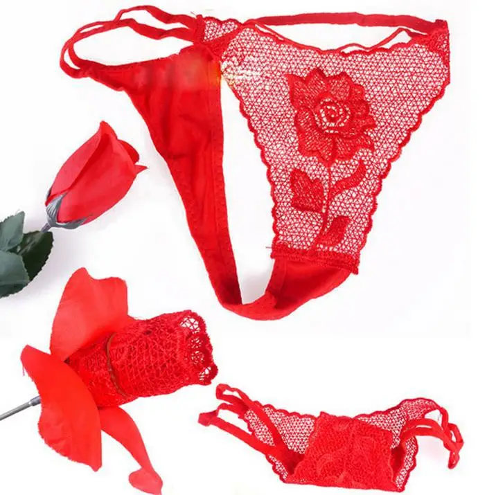 2PCS/Lot Rose Thongs Gift For Wife Sexy Red Flower Lace T-Back G-Strings Briefs Tangas Mujer Sexy Underwear Panties Lingerie
2PCS/Lot Rose Thongs Gift For Wife Sexy Red Flower Lace T-Back G-Strings Briefs Tangas Mujer Sexy Underwear Panties Lingerie