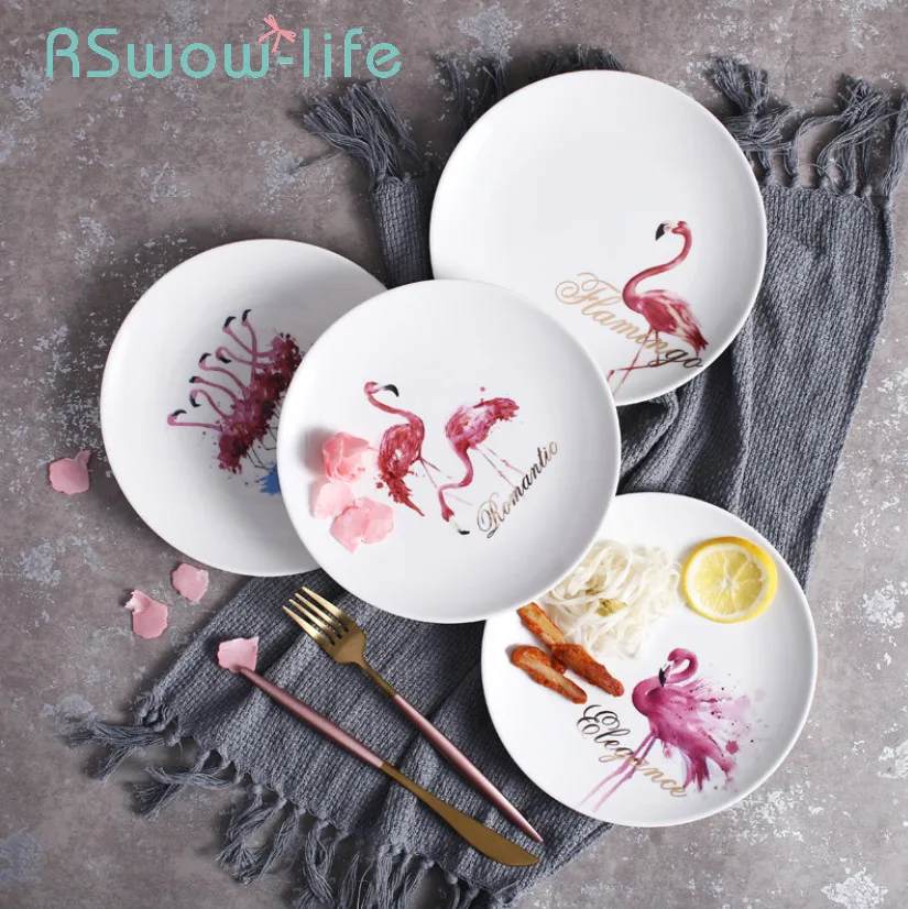 Creative Ceramic Dish Cutlery Western Steak 8 Inch Plate Cake Fruit Plate Dinner Plates Piatti Ceramica For Kitchen Utensils
Creative Ceramic Dish Cutlery Western Steak 8 Inch Plate Cake Fruit Plate Dinner Plates Piatti Ceramica For Kitchen Utensils