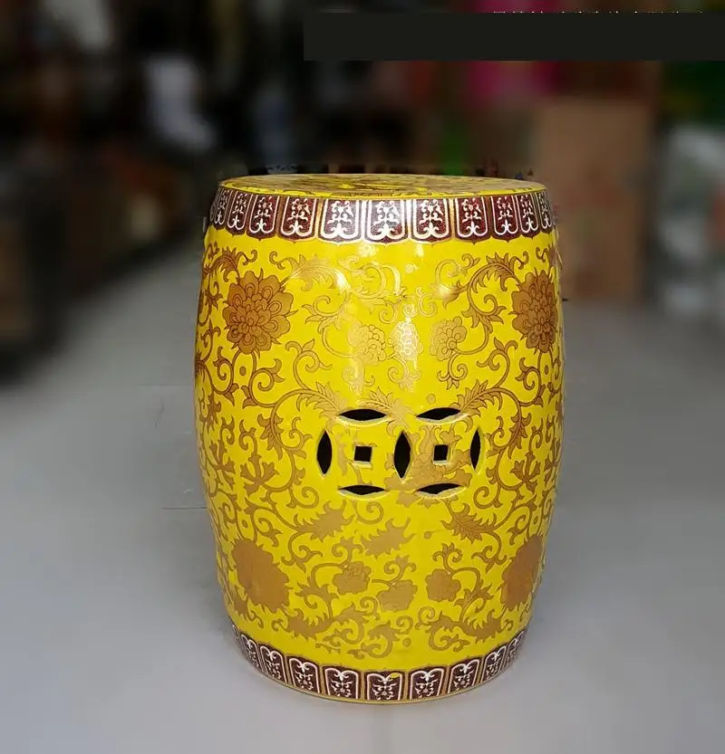 Jingdezhen Ceramic Painted Drum Stool Sitting Porcelains Stool Decorated With Antique Porcelain Living Room porcelain stool
Jingdezhen Ceramic Painted Drum Stool Sitting Porcelains Stool Decorated With Antique Porcelain Living Room porcelain stool