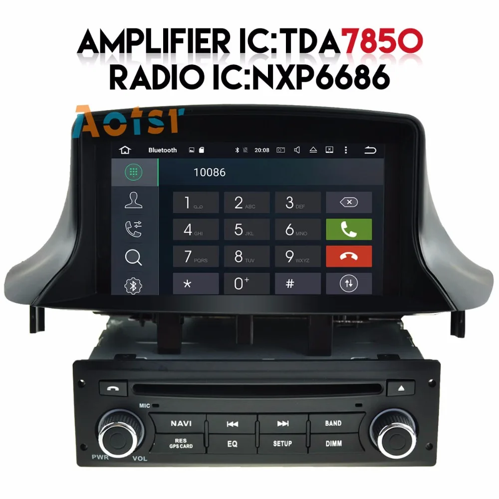Android 8.0 Car Stereo DVD Player GPS Navigation for Renault Megane 3 Fluence 2014 2015 4GB RAM Video Multimedia Radio headunit
Android 8.0 Car Stereo DVD Player GPS Navigation for Renault Megane 3 Fluence 2014 2015 4GB RAM Video Multimedia Radio headunit