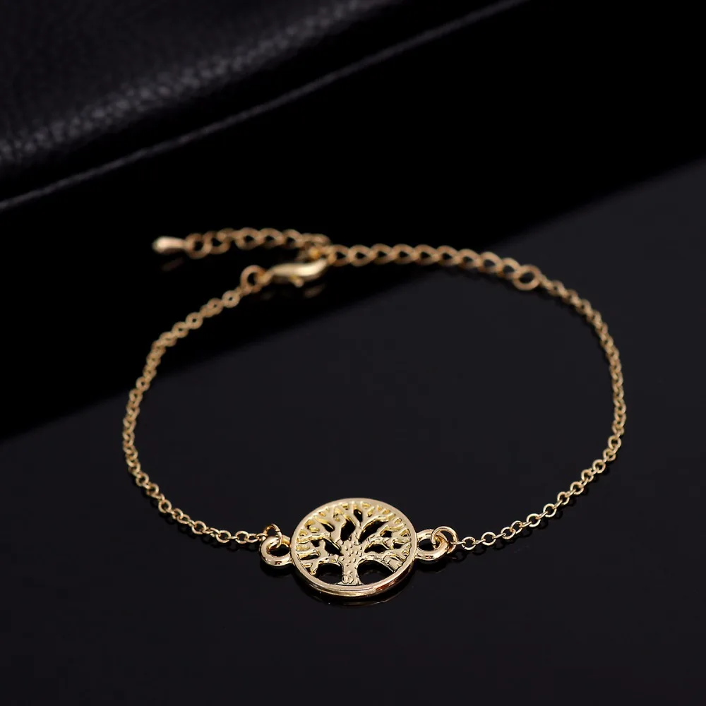 Jisensp 10pcs Fashion Vintage Designer Simle Link Chain Jewelry Tree of Life Charm Bracelet for Women Party Gifts B037
Jisensp 10pcs Fashion Vintage Designer Simle Link Chain Jewelry Tree of Life Charm Bracelet for Women Party Gifts B037