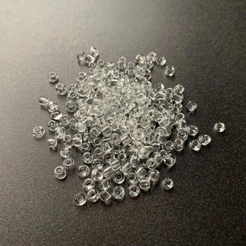 Bhuann 500pcs Transparent White Crystal Glass Seed Beads 3MM Round Czech Glass Beads for DIY Beading Jewelry Findings Dropship
Bhuann 500pcs Transparent White Crystal Glass Seed Beads 3MM Round Czech Glass Beads for DIY Beading Jewelry Findings Dropship