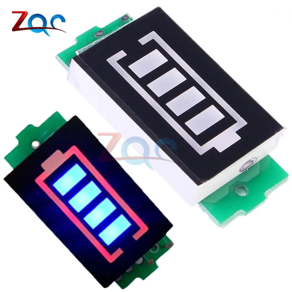 3S 3 Series Lithium Battery Capacity Indicator Module 12.6V Blue Display Electric Vehicle Battery Power Tester Li-po Li-ion
3S 3 Series Lithium Battery Capacity Indicator Module 12.6V Blue Display Electric Vehicle Battery Power Tester Li-po Li-ion