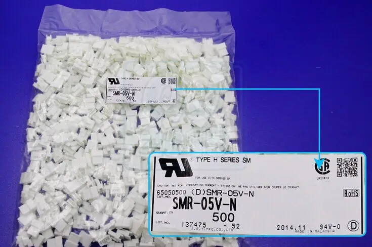 SMR-05V-N Hoousings белый цвет соединительные клеммы JST корпуса 100% новые и оригинальные детали 
SMR-05V-N Hoousings белый цвет соединительные клеммы JST корпуса 100% новые и оригинальные детали