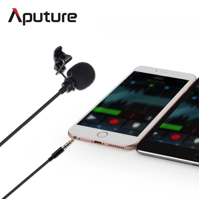 Новое поступление Aputure A. lav ez петличный микрофон для мобильного/смартфона