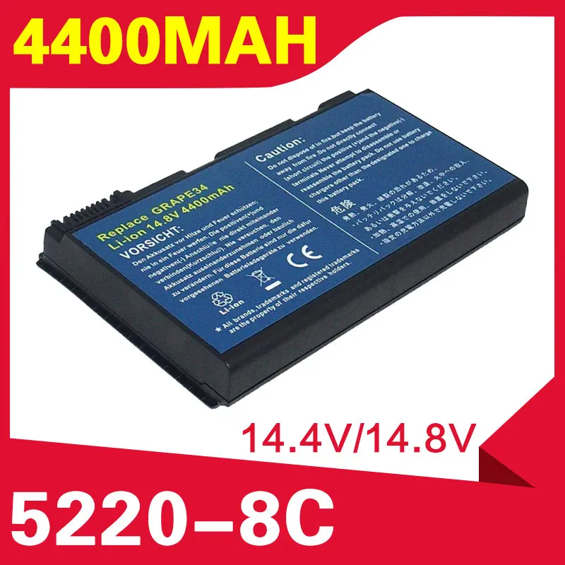 

ApexWay Battery For ACER Extensa 5210 5220 5230 5420 5610 5620 5630 7220 7620 TravelMate 5230 5310 5320 5520 5530 5710 5720