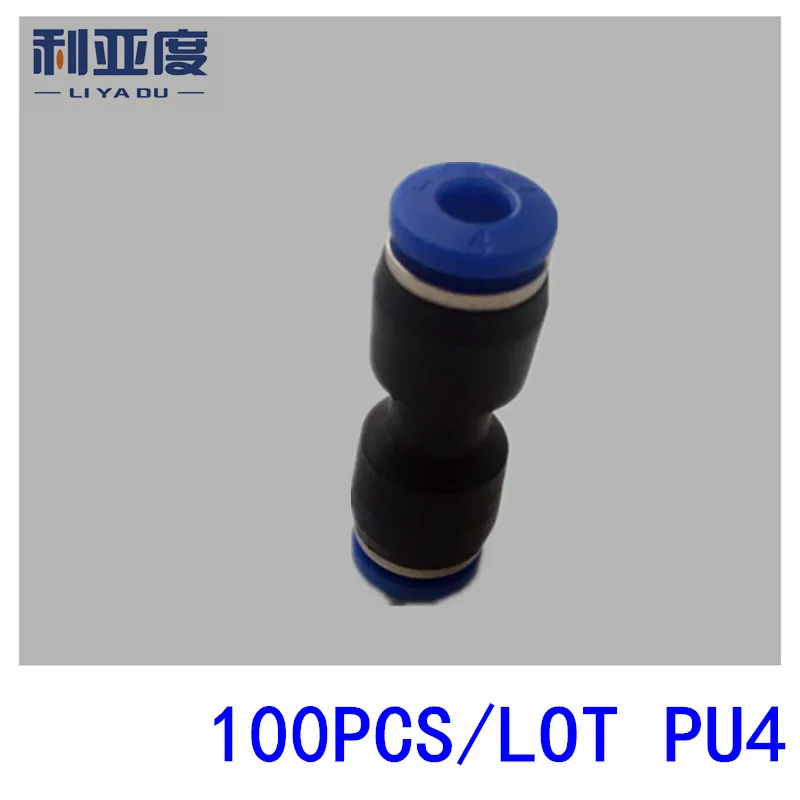 100PCS/LOT PU4 Pneumatic quick plug connection through pneumatic joint Air Pneumatic 4mm to 4mm PU-4
100PCS/LOT PU4 Pneumatic quick plug connection through pneumatic joint Air Pneumatic 4mm to 4mm PU-4