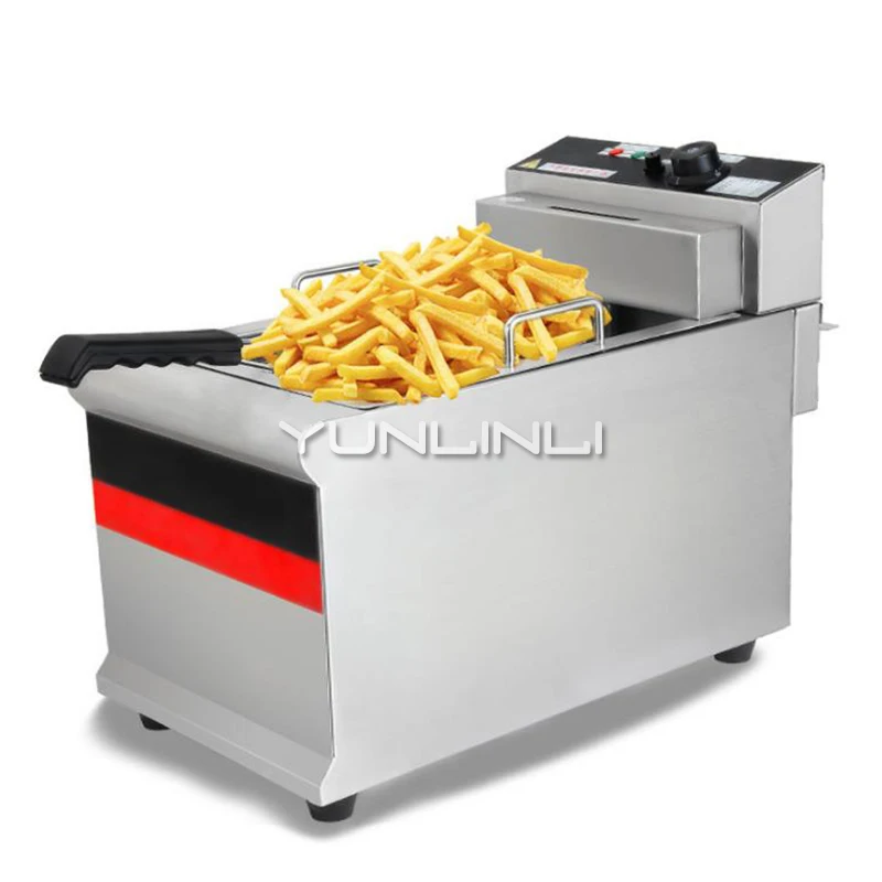 Commercial Electric Deep Fryer Single-tank Stainless Steel Electric Fryer French Fries Frying Machine IDZG-903
Commercial Electric Deep Fryer Single-tank Stainless Steel Electric Fryer French Fries Frying Machine IDZG-903