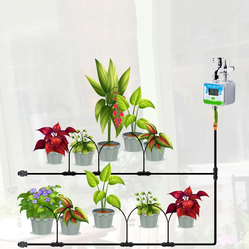 LCD Garden irrigation Timer Automatic Watering Controller Outdoor Automatic Water Sprinkler System for Lawn Irrigation
LCD Garden irrigation Timer Automatic Watering Controller Outdoor Automatic Water Sprinkler System for Lawn Irrigation