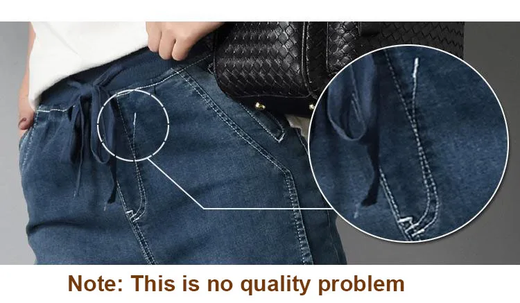 Plus Size M-5XL 2018 Summer Drawstring Harem Pants Women Elastic Waist Jeans Lace Up Woman Loose Jeans Jeans For Women WJ66
Plus Size M-5XL 2018 Summer Drawstring Harem Pants Women Elastic Waist Jeans Lace Up Woman Loose Jeans Jeans For Women WJ66
