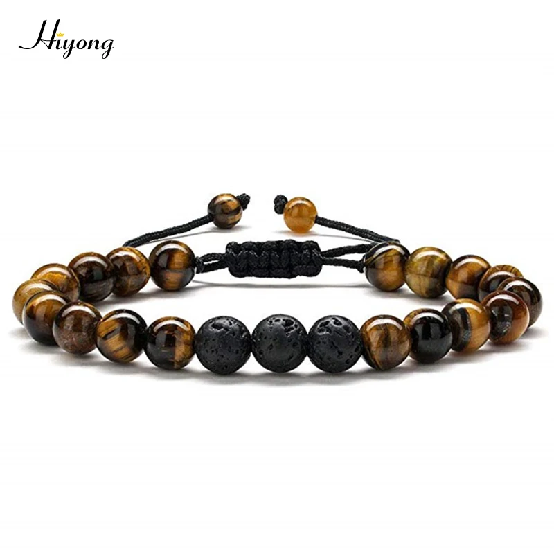Tiger Eye Bracelet Gifts Adjustable Lava Rock Stone Essential Oil Diffuser Bracelet Braided Rope Stone Yoga Beads Bracelets
Tiger Eye Bracelet Gifts Adjustable Lava Rock Stone Essential Oil Diffuser Bracelet Braided Rope Stone Yoga Beads Bracelets