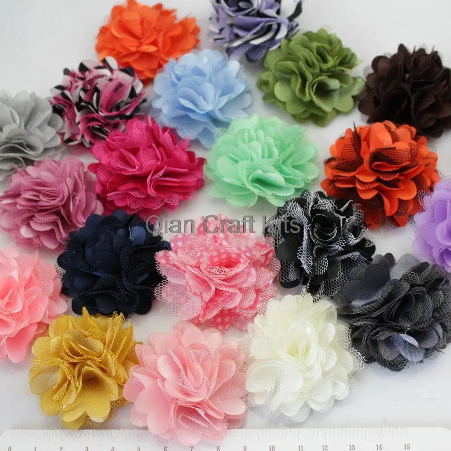60 Flowers for Newborn Photo Prop diy Baby Girl Toddler Headband 50mm Satin Tulle Flower mixed colors or you pick
60 Flowers for Newborn Photo Prop diy Baby Girl Toddler Headband 50mm Satin Tulle Flower mixed colors or you pick