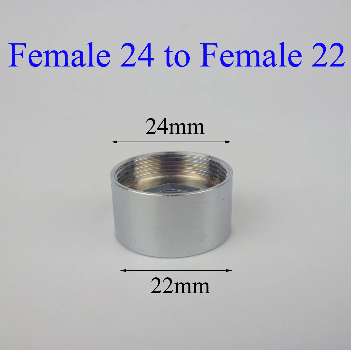 Переходник для крана из хромированной латуни 24 22 дюйма|faucet adapter|female faucet adapteradapter |