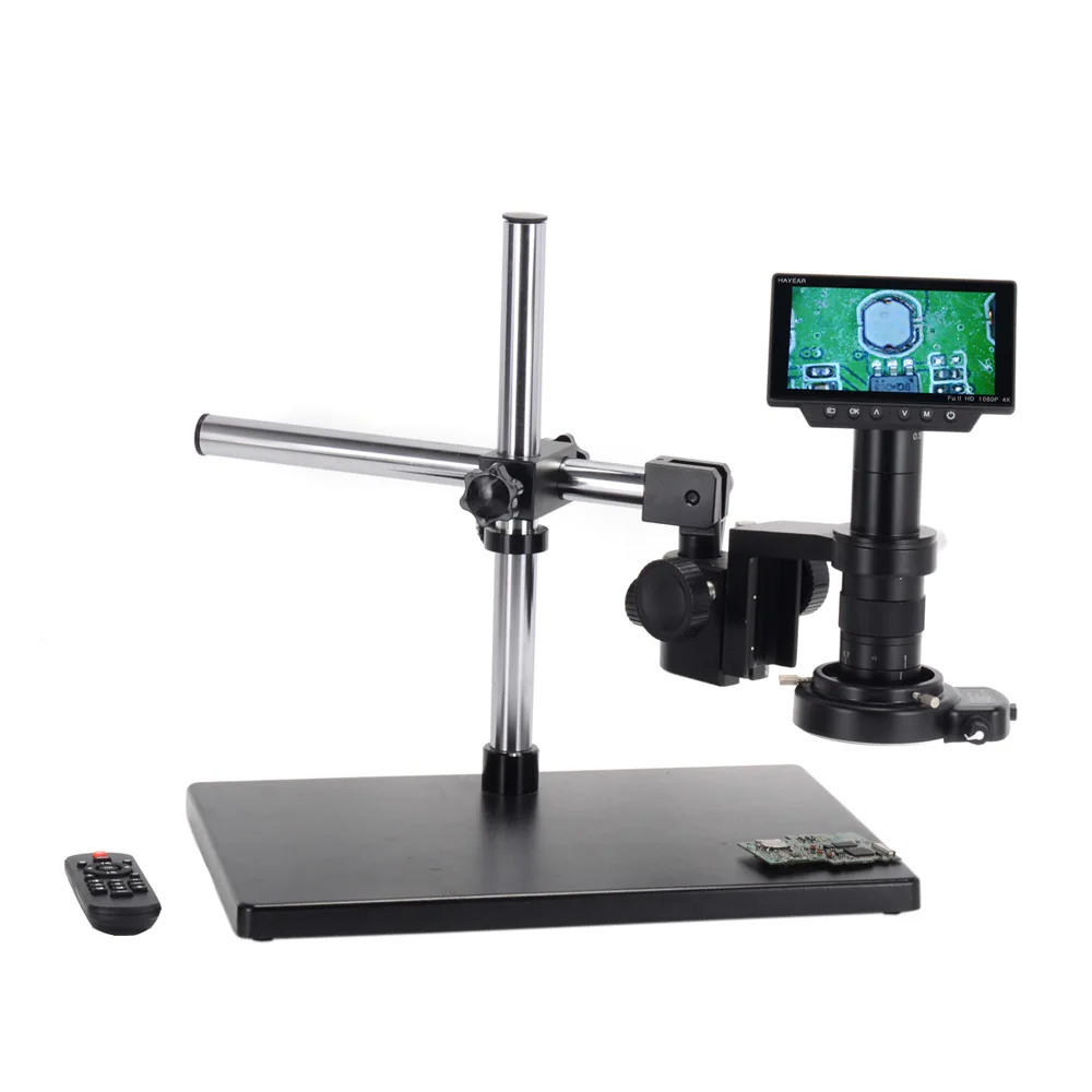 16MP 5" screen 4K WIFI digital microscope/HDMI USB microscope industrial camera 180X C-mount lens Zoom soldering microscope
16MP 5" screen 4K WIFI digital microscope/HDMI USB microscope industrial camera 180X C-mount lens Zoom soldering microscope