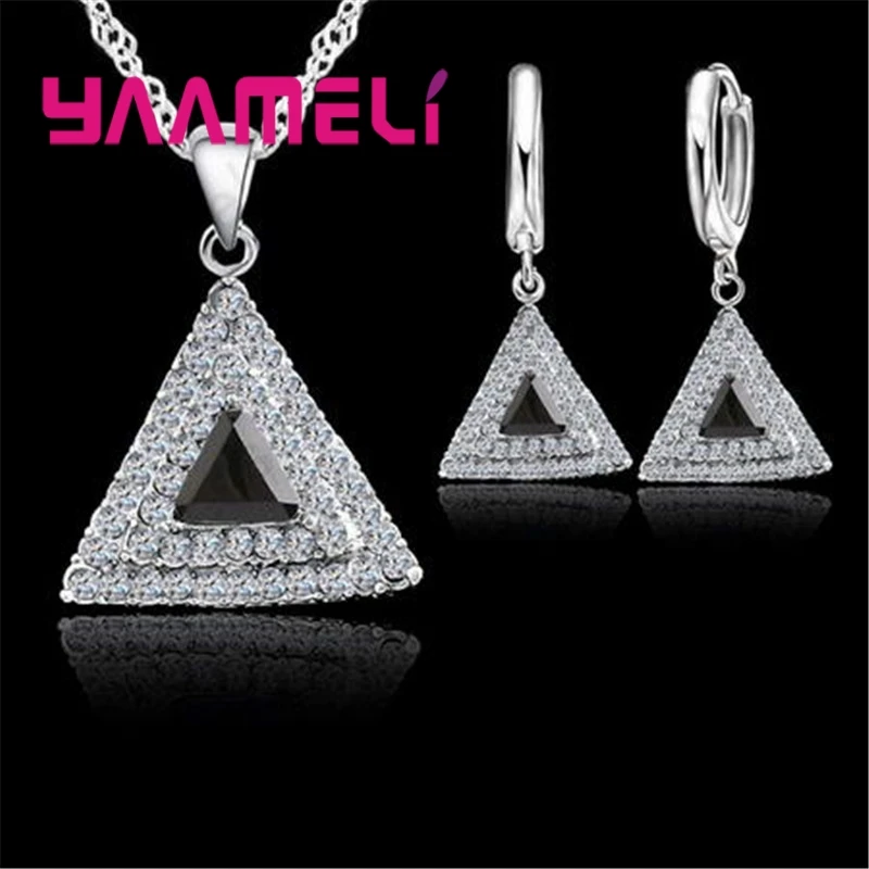 Shiny Crystal Jewelry Sets 925 Sterling Silver Cubic Zirconia Necklace Pendants Earrings For Women Wedding Accessories
Shiny Crystal Jewelry Sets 925 Sterling Silver Cubic Zirconia Necklace Pendants Earrings For Women Wedding Accessories