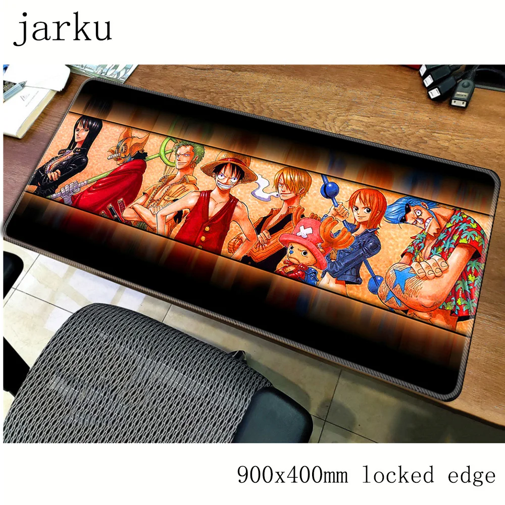 One Piece mouse pad gamer 900x400mm notbook mouse mat gel large gaming mousepad High-end pad mouse PC desk padmouse accessories
One Piece mouse pad gamer 900x400mm notbook mouse mat gel large gaming mousepad High-end pad mouse PC desk padmouse accessories