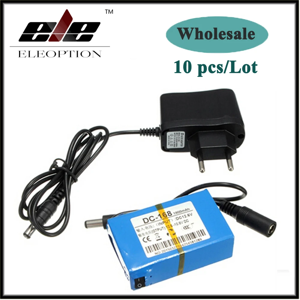 10x Eleoption портативный DC-168 DC 12V 1800mAh литий-ионный аккумулятор для камеры видеонаблюдения беспроводная камера детский монитор с вилкой
10x Eleoption портативный DC-168 DC 12V 1800mAh литий-ионный аккумулятор для камеры видеонаблюдения беспроводная камера детский монитор с вилкой