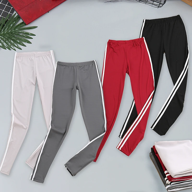 Fashion Women Side Striped Pencil Pants Women Black Casual High Waist Pants Loose Trousers
Fashion Women Side Striped Pencil Pants Women Black Casual High Waist Pants Loose Trousers