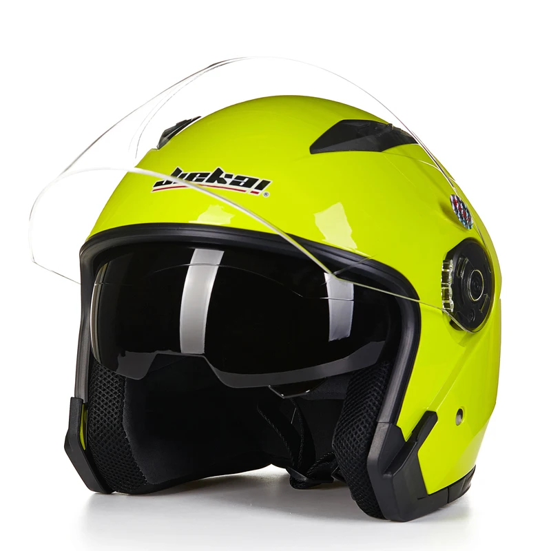 Helmet motorcycle open face capacete para motocicleta cascos para moto racing Jiekai motorcycle vintage helmets with dual lens
Helmet motorcycle open face capacete para motocicleta cascos para moto racing Jiekai motorcycle vintage helmets with dual lens