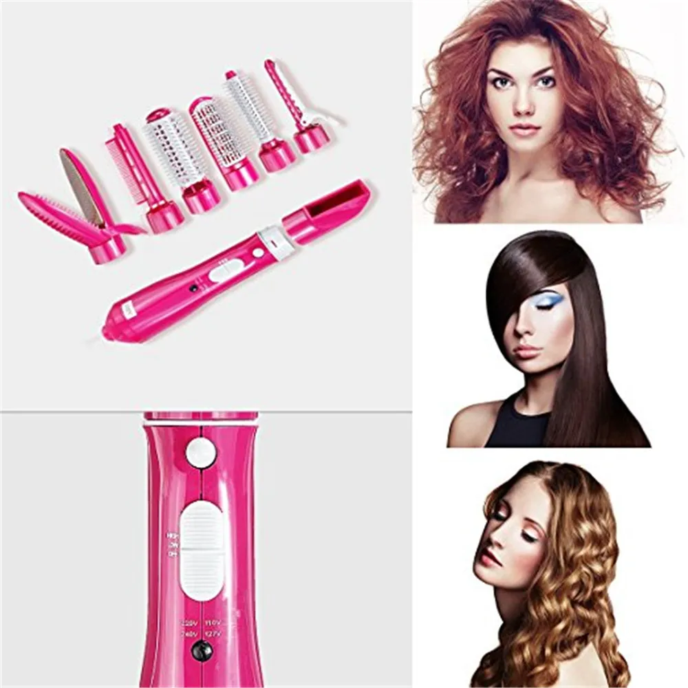 Professional Hair Dryers Electric Hair Straightening Brush Interchangeable Detachable Rotating Hot Air Brush
Professional Hair Dryers Electric Hair Straightening Brush Interchangeable Detachable Rotating Hot Air Brush