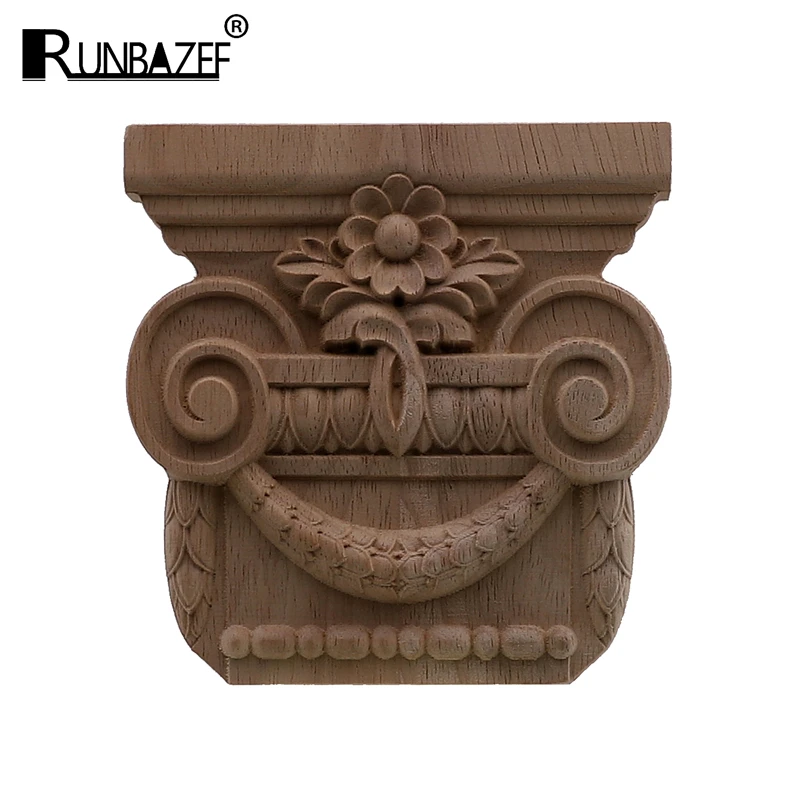 RUNBAZEF Vintage Unpainted Wood Carved Decal Corner Onlay Applique Frame For Home Furniture Wall Cabinet Door Decor Craftsbn
RUNBAZEF Vintage Unpainted Wood Carved Decal Corner Onlay Applique Frame For Home Furniture Wall Cabinet Door Decor Craftsbn