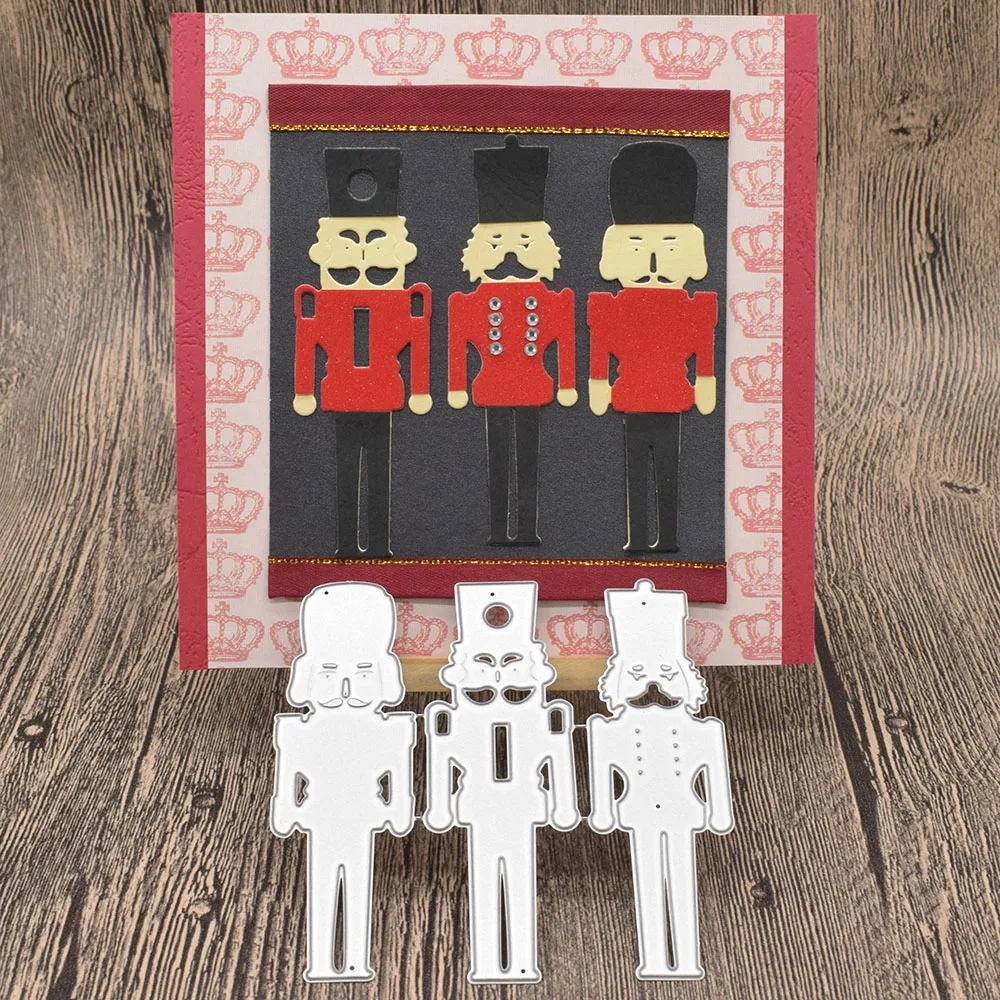 Human Figure Soldier Metal Cutting Dies Embossing Dies For Scrapbooking Card Album Gift Decoration
Human Figure Soldier Metal Cutting Dies Embossing Dies For Scrapbooking Card Album Gift Decoration