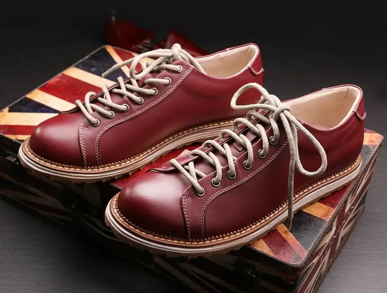 Casual shoes men genuine leather lace up platform height increasing shoes flats patchwork tack dress male breathable sneakers
Casual shoes men genuine leather lace up platform height increasing shoes flats patchwork tack dress male breathable sneakers
