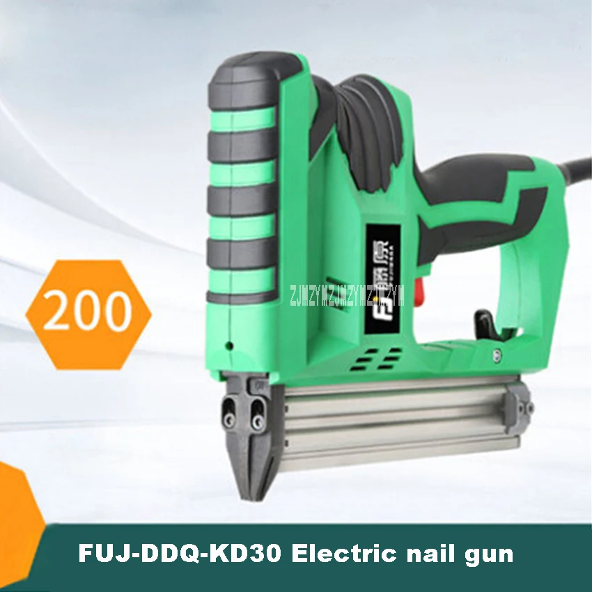 Professional Electric Nail Gun FUJ-DDQ-KD30 F30 Straight Nail Gun Woodworking Nailing Tools 200 Pieces / min AC198v-242v / 50Hz
Professional Electric Nail Gun FUJ-DDQ-KD30 F30 Straight Nail Gun Woodworking Nailing Tools 200 Pieces / min AC198v-242v / 50Hz
