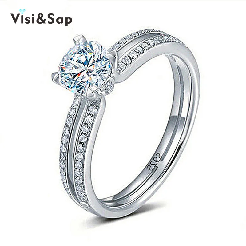 Eleple Elegant iceout full stone ring Engagement wedding Rings for women romantic Accessories Wholesale jewelry VSR039
Eleple Elegant iceout full stone ring Engagement wedding Rings for women romantic Accessories Wholesale jewelry VSR039