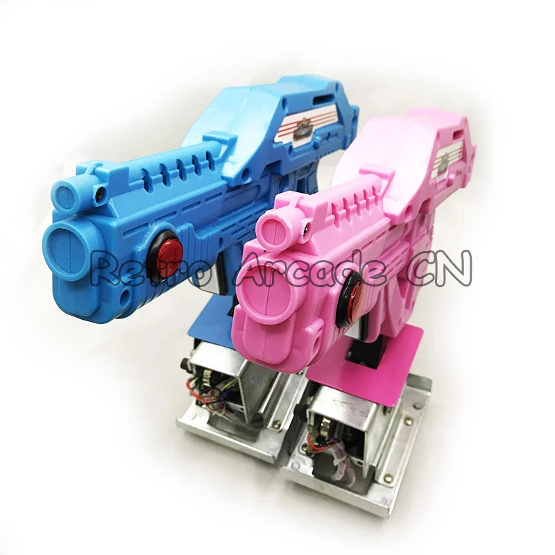 2pcs House of Dead/ALIENS/Paradise 3 in 1 game spare parts shooting gun with sensor for Arcade simulator shooting game machine
2pcs House of Dead/ALIENS/Paradise 3 in 1 game spare parts shooting gun with sensor for Arcade simulator shooting game machine