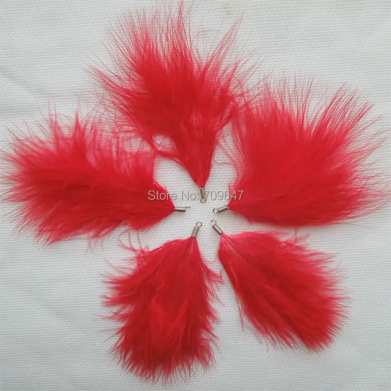 10pcs/lot!Fluffy Red BLOOD QUILL TURKEY MARABOU FEATHERS,Marabou Feathers with SPRING FASTENERS for jewelry making 6-8cm
10pcs/lot!Fluffy Red BLOOD QUILL TURKEY MARABOU FEATHERS,Marabou Feathers with SPRING FASTENERS for jewelry making 6-8cm
