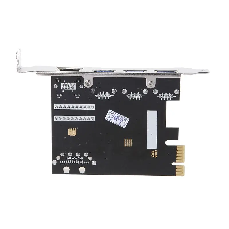 1 Set 1000M Gigabit Ethernet Network Card PCI-E Multi I/O Controller USB3.0 3 Ports
1 Set 1000M Gigabit Ethernet Network Card PCI-E Multi I/O Controller USB3.0 3 Ports