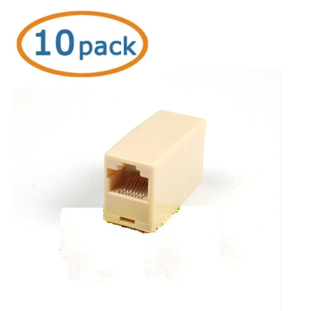 20PCS/lot RJ45 CAT 5 cat5E cat6 Extender Plug Network Ethernet Lan Cable Joiner Coupler Connector
20PCS/lot RJ45 CAT 5 cat5E cat6 Extender Plug Network Ethernet Lan Cable Joiner Coupler Connector