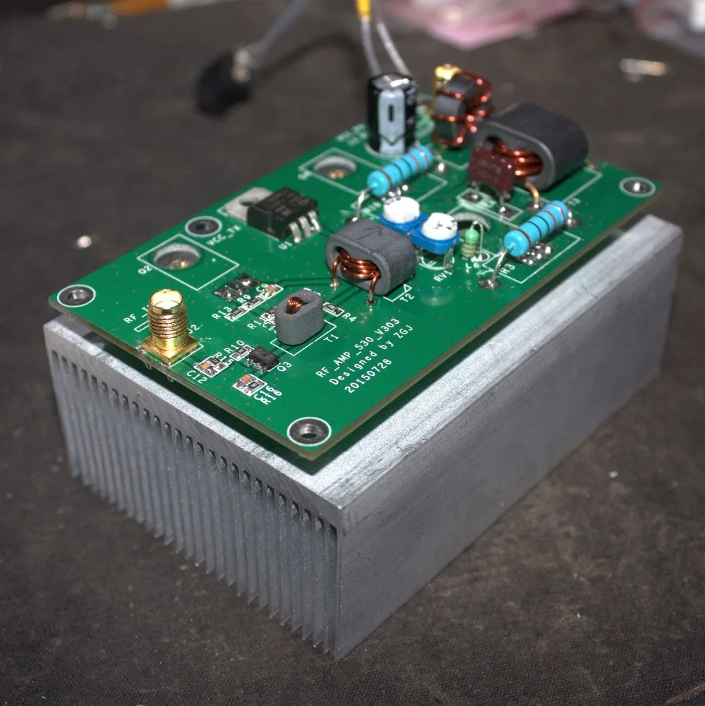 45W 3-28MHz SSB linear Power Amplifier board DIY Kits for transceiver Radio HF FM CW HAM
45W 3-28MHz SSB linear Power Amplifier board DIY Kits for transceiver Radio HF FM CW HAM