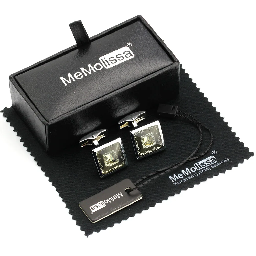 MMS Pyramid Crystal Cufflinks | Display Box | Wiping Rag and Tag | Gift for Men or Groomsmen Gifts | French Cuff Link ...
MMS Pyramid Crystal Cufflinks | Display Box | Wiping Rag and Tag | Gift for Men or Groomsmen Gifts | French Cuff Link ...