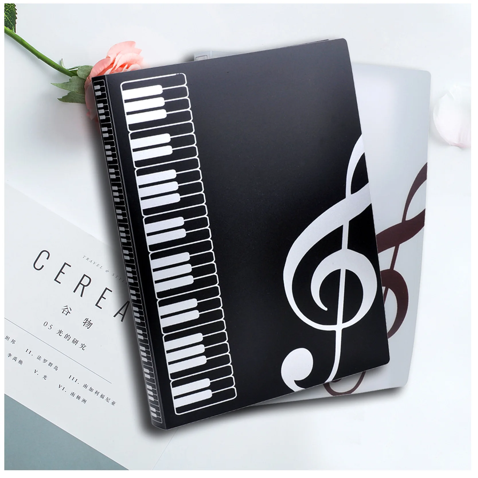 Coloffice High-quality creative multi-layer A4 music keyboard 40 transparent page booklet folder student teacher Test folder 1pc
Coloffice High-quality creative multi-layer A4 music keyboard 40 transparent page booklet folder student teacher Test folder 1pc