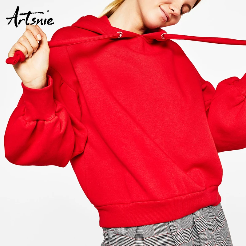 Artsnie Winter 2018 Red Casual Christmas Sweatshirt Women Hooded Long Sleeve Cotton Warm Oversized Hoodies Mujer Sweatshirts
Artsnie Winter 2018 Red Casual Christmas Sweatshirt Women Hooded Long Sleeve Cotton Warm Oversized Hoodies Mujer Sweatshirts