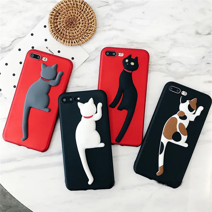 YESPURE рекламные Мультяшные чехлы с подставкой для Iphone 7 8 Plus дешевые аксессуары