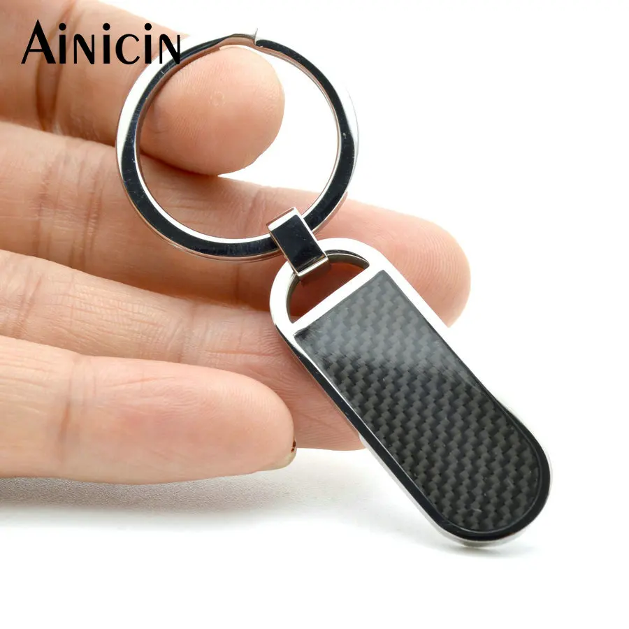 New Arrival 316L Stainless Steel With Carbon Fiber Setting Key Chains 30mm Diameter Keyring For Men and Women
New Arrival 316L Stainless Steel With Carbon Fiber Setting Key Chains 30mm Diameter Keyring For Men and Women