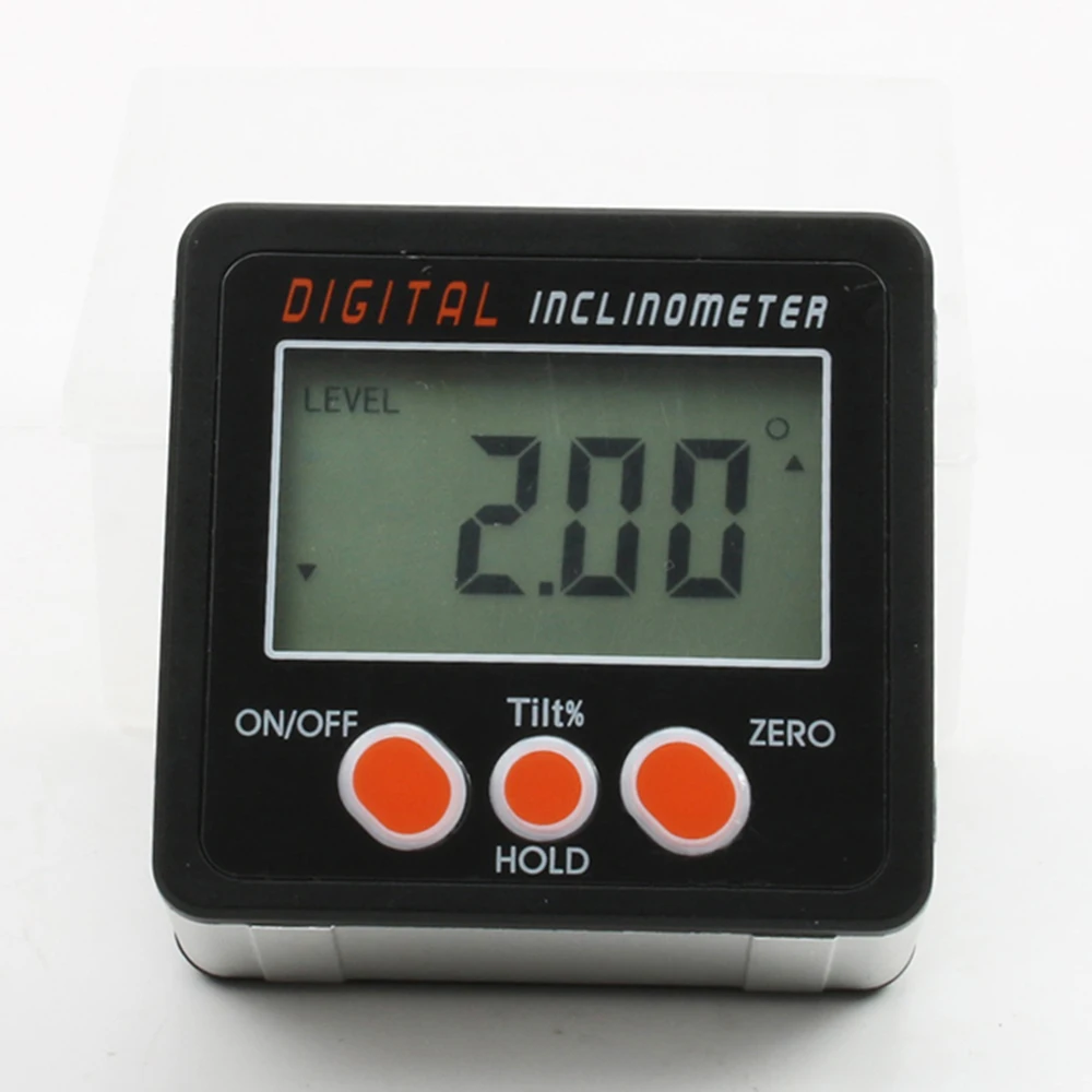 Digital Level Protractor Inclinometer Magnetic Level Angle Meter Angle Finder Level Box Digital Angle Gauge
Digital Level Protractor Inclinometer Magnetic Level Angle Meter Angle Finder Level Box Digital Angle Gauge