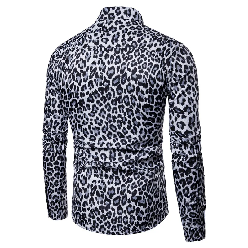 WSGYJ Brand Mens Trend Nightclub Leopard Print Shirt High Quality Long Sleeve Casual Shirts Male Social Party Shirt Chemise
WSGYJ Brand Mens Trend Nightclub Leopard Print Shirt High Quality Long Sleeve Casual Shirts Male Social Party Shirt Chemise