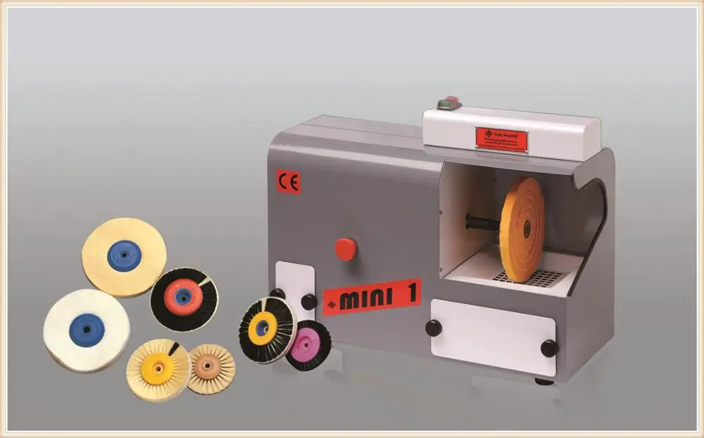 Goldsmith 220V Jewelry Polishing Tool Bench Lathe Polishing Machine with Dust Extractor
