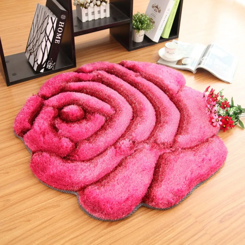 90CM Round 3D Flower Carpets For Home Living Room Stretch Yarn Rugs And Carpets Door Mat Wedding Room Area Rug Round Chair Mat
90CM Round 3D Flower Carpets For Home Living Room Stretch Yarn Rugs And Carpets Door Mat Wedding Room Area Rug Round Chair Mat