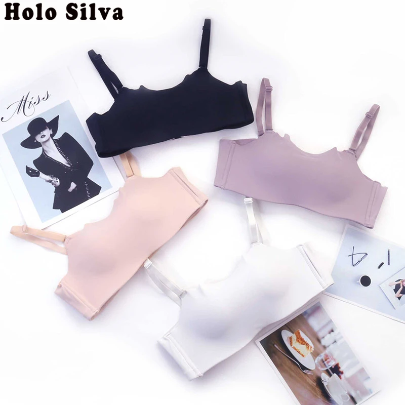 Ultra Thin Small Chest Push Up Full Cup Bra Wedding and Dress Invisible Bra 75B 80B 85B Size Glossy Wireless Seamless Modal Bras
Ultra Thin Small Chest Push Up Full Cup Bra Wedding and Dress Invisible Bra 75B 80B 85B Size Glossy Wireless Seamless Modal Bras