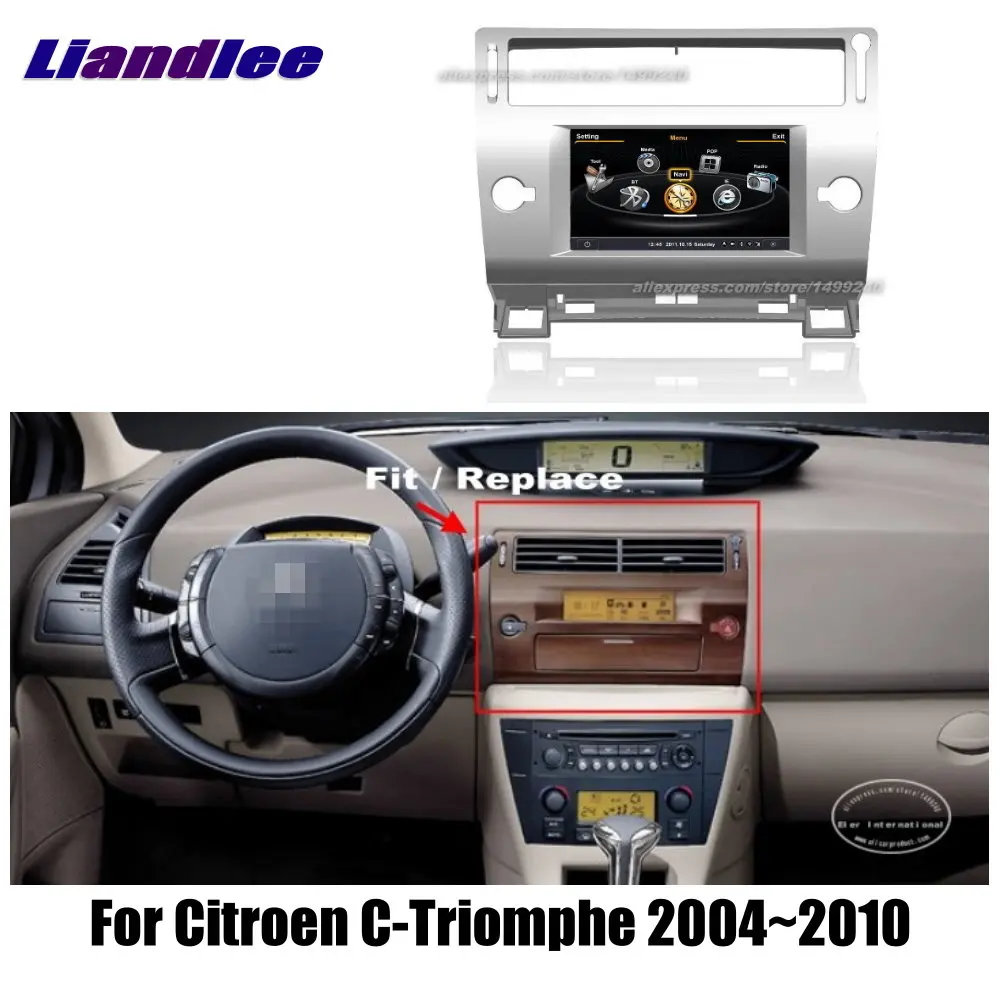 Liandlee For Citroen C-Triomphe 2004~2010 Car Android Radio Player GPS NAVI Maps HD Touch Screen TV Multimedia No CD DVD
Liandlee For Citroen C-Triomphe 2004~2010 Car Android Radio Player GPS NAVI Maps HD Touch Screen TV Multimedia No CD DVD